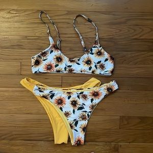 Sunflower 3-piece Bikini